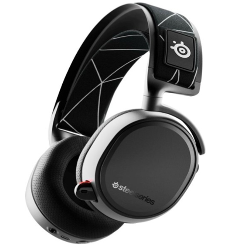 SteelSeries - Arctis 9 Wireless Gaming Headset for PC, PS5, and PS4 - Black
